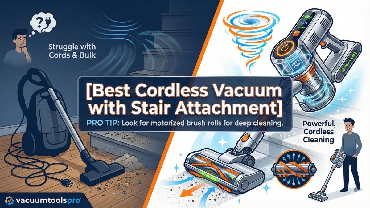 Best Cordless Vacuum with Stair Attachment