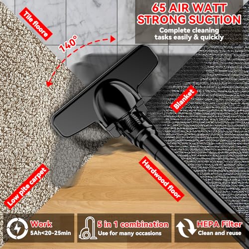 KXX Cordless 5 In 1 Handheld Electric Vacuum Cleaner