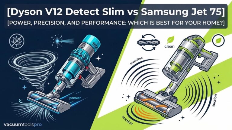 Dyson V12 Detect Slim vs Samsung Jet 75